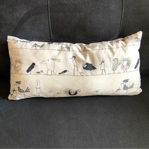 Sketch Birds Creative throw Pillow